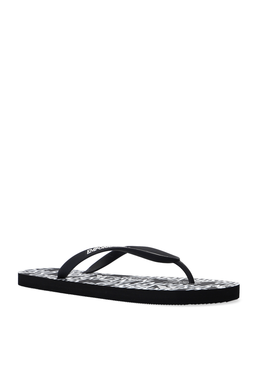 Emporio Armani Printed flip-flops